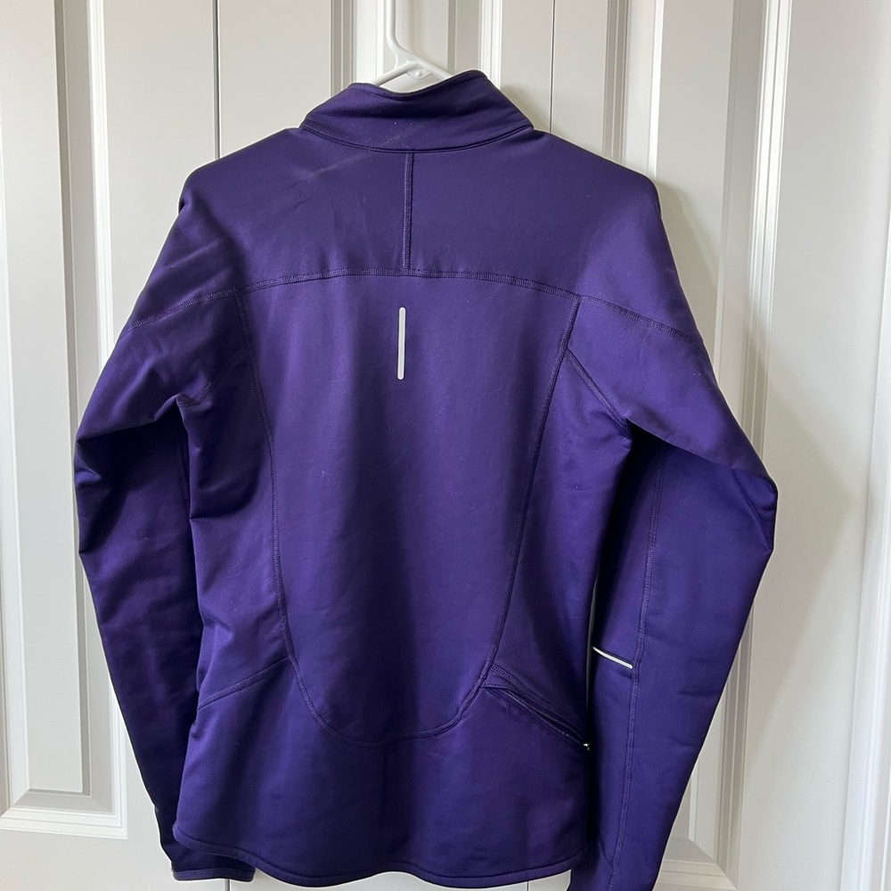 Nike Purple Performance Jacket With Reflective Tr… - image 2